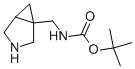 structure of CAS# 134574-96-2, (3-Azabicyclo[3.1.0]Hex-1-Ylmethyl)-Carbamic Acid 1,1-Dimethylethyl Ester;Carbamic Acid, (3-Azabicyclo[3.1.0]Hex-1-Ylmethyl)-, 1,1-Dimethylethyl Ester (9CI);Carbamic Acid, (3-Azabicyclo[3.1.0]Hex-1-Ylmethyl)-, 1,1-Dimethylethyl Ester;1-(Aminomethyl)-3-Azabicyclo[3.1.0]Hexane, 1-BOC Protected