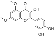 CAS#: 13459-07-9, 5,7-Dimethoxy-3,3',4'-Trihydroxyflavone