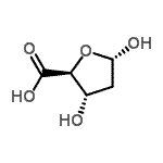 CAS#: 134616-20-9， 2-Deoxy-alpha-D-Erythro-Pentofuranuronic Acid
