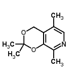 CAS#: 13462-55-0， 2,2,5,8-Tetramethyl-4H-[1,3]Dioxino[4,5-c]Pyridine