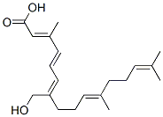 CAS#: 134678-59-4， (2E,4E,6E,10E)-7-(Hydroxymethyl)-3,11,15-Trimethylhexadeca-2,4,6,10,14-Pentaenoic Acid