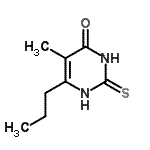CAS#: 134694-90-9， 5-Methyl-6-Propyl-2-Thioxo-2,3-Dihydro-4(1H)-Pyrimidinone