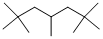 structure of CAS# 13475-82-6, 2,2,4,6,6-Pentamethyl-Heptane;06753_Fluka;Heptane, 2,2,4,6,6-Pentamethyl-