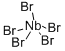 structure of CAS# 13478-45-0, Niobium Bromide (Nbbr5);Niobium Bromide (Nbbr5);Niobium Pentabromide