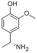 CAS#: 134855-95-1， 4-[(1R)-1-Aminoethyl]-2-Methoxy-Phenol
