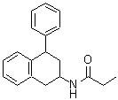 structure of CAS# 134865-74-0, N-(4-Phenyl-1,2,3,4-Tetrahydro-2-Naphthalenyl)Propanamide;[134865-74-0];4-Phenyl-2-propionamidotetralin;4p-PDOT