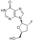 CAS#: 134892-26-5， 9-[(2R,3R,5S)-3-Fluoro-5-(Hydroxymethyl)Oxolan-2-Yl]-3H-Purin-6-One