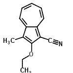 CAS#: 134919-77-0， 2-Ethoxy-3-Methyl-1-Azulenecarbonitrile