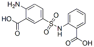 CAS#: 135-10-4， 2-Amino-5-[(2-Carboxyphenyl)Sulfamoyl]Benzoic Acid