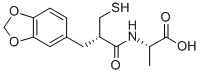 CAS#: 135038-59-4， N-[(2S)-3-(1,3-Benzodioxol-5-Yl)-2-(Mercaptomethyl)-1-Oxopropyl]-L-Alanine
