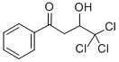 structure of CAS# 13505-41-4, 4,4,4-Trichloro-3-Hydroxy-1-Phenyl-1-Butanone;4,4,4-Trichloro-3-Hydroxy-1-Phenyl-Butan-1-One;Nsc173296;A1253/0057266