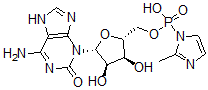 CAS#: 135052-69-6， [(2R,3S,4R,5R)-5-(6-Amino-2-Oxo-7H-Purin-3-Yl)-3,4-Dihydroxyoxolan-2-Yl]Methoxy-(2-Methylimidazol-1-Yl)Phosphinic Acid