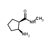 CAS#: 135053-13-3， (1R,2S)-2-Amino-N-Methylcyclopentanecarboxamide