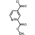 CAS#: 135054-67-0， Methyl 4-(Chlorocarbonyl)-2-Pyridinecarboxylate