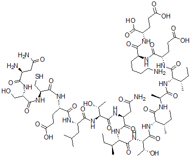CAS#: 135077-24-6， Follicle stimulating-hormone-beta subunit (1-15)