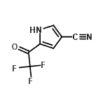 CAS#: 135250-38-3， 5-(Trifluoroacetyl)-1H-Pyrrole-3-Carbonitrile