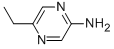 structure of CAS# 13535-07-4, 5-Ethyl-2-Pyrazinamine;5-Ethyl-Pyrazin-2-Ylamine;2-AMINO-5-ETHYLPYRAZINE;5-Ethylpyrazin-2-Amine