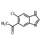 CAS#: 13535-52-9， 1-(6-Chloro-1H-Benzimidazol-5-Yl)Ethanone