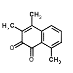 CAS#: 135467-67-3， 3,4,8-Trimethyl-1,2-Naphthalenedione