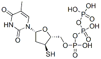 CAS#: 135490-62-9， (Hydroxy-Phosphonooxyphosphoryl) [(2R,3S,5R)-5-(5-Methyl-2,4-Dioxopyrimidin-1-Yl)-3-Sulfanyloxolan-2-Yl]Methyl Hydrogen Phosphate