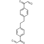 CAS#: 135529-34-9， 2,2'-(1,2-Ethanediyldi-4,1-Phenylene)Bis(Oxoacetaldehyde)