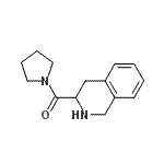 CAS#: 135709-66-9， 1-Pyrrolidinyl(1,2,3,4-Tetrahydro-3-Isoquinolinyl)Methanone