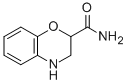 structure of CAS# 13582-93-9, 3,4-Dihydro-2H-4-Benzoxazine-2-Carboxamide;Smr000154909;2H-1,4-Benzoxazine-2-Carboxamide, 3,4-Dihydro-;Brn 0787073