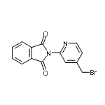 CAS#: 135995-35-6， 2-[4-(Bromomethyl)-2-Pyridinyl]-1H-Isoindole-1,3(2H)-Dione