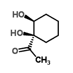CAS#: 136031-95-3， 1-[(1R,2S)-1,2-Dihydroxycyclohexyl]Ethanone