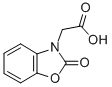 structure of CAS# 13610-49-6, 2-Oxo-3(2H)-Benzoxazoleaceticacid;2-(2-Keto-1,3-Benzoxazol-3-Yl)Acetate;2-(2-Oxo-1,3-Benzoxazol-3-Yl)Ethanoate;Zinc00164126