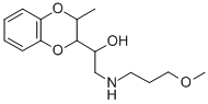 CAS#: 13627-90-2， alpha-[[(3-Methoxypropyl)Amino]Methyl]-3-Methyl-1,4-Benzodioxane-2-Methanol