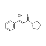 CAS#: 13636-72-1， (2Z)-3-Hydroxy-3-Phenyl-1-(1-Pyrrolidinyl)-2-Propene-1-Thione