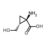 CAS#: 136378-52-4， (1R,2R)-1-Amino-2-(Hydroxymethyl)Cyclopropanecarboxylic Acid