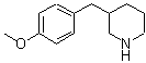 CAS#: 136422-65-6， 3-(4-Methoxybenzyl)Piperidine