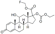 CAS#: 136440-73-8， Fluoromethyl (8S,9S,10R,11S,13S,14S)-17-Ethoxycarbonyloxy-11-Hydroxy-10,13-Dimethyl-3-Oxo-7,8,9,11,12,14,15,16-Octahydro-6H-Cyclopenta[a]Phenanthrene-17-Carboxylate