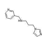 CAS#: 136469-91-5， 3-Imidazol-1-Yl-N-(3-Pyridylmethyl)Propan-1-Amine