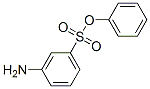 结构式 CAS# 13653-18-4, 3-氨基苯磺酸苯基酯