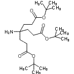 CAS#: 136586-99-7， Bis(2-Methyl-2-Propanyl) 4-Amino-4-{3-[(2-Methyl-2-Propanyl)Oxy]-3-Oxopropyl}Heptanedioate