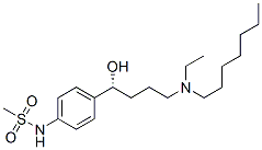 CAS#: 136591-56-5， N-[4-[1-Hydroxy-4-(Nonan-3-Ylamino)Butyl]Phenyl]Methanesulfonamide