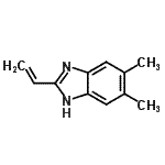 CAS#: 136616-63-2， 5,6-Dimethyl-2-Vinyl-1H-Benzimidazole