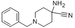 structure of CAS# 136624-42-5, 4-Amino-1-Benzylpiperidine-4-Carbonitrile;4-AMINO-1-BENZYLPIPERIDINE-4-CARBONITRILE