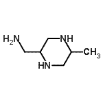 CAS#: 136665-35-5， 1-(5-Methyl-2-Piperazinyl)Methanamine
