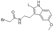 CAS#: 136669-49-3， 2-Bromo-N-[2-(2-Iodo-5-Methoxy-1H-Indol-3-Yl)Ethyl]Acetamide