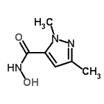 CAS#: 136679-06-6， N-Hydroxy-1,3-Dimethyl-1H-Pyrazole-5-Carboxamide