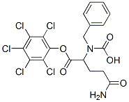 CAS#: 13673-51-3， (2,3,4,5,6-Pentachlorophenyl) (2S)-5-Amino-5-Oxo-2-(Phenylmethoxycarbonylamino)Pentanoate