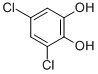 structure of CAS# 13673-92-2, 3,5-Dichlorobenzene-1,2-Diol;3,5-Dichloropyrocatechol;1,2-Benzenediol, 3,5-Dichloro-;Ccris 4063