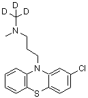 CAS#: 136765-28-1， 3-(2-Chloro-10H-Phenothiazin-10-Yl)-N-Methyl-N-(<Sup>2</Sup>H<Sub>3</Sub>)Methyl-1-Propanamine