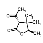 CAS#: 136814-11-4， (3S,5R)-3-Acetyl-4,4,5-Trimethyldihydro-2(3H)-Furanone