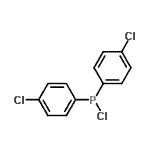 structure of CAS# 13685-26-2, Bis(4-Chlorophenyl)Phosphinous Chloride;Bis(4-chlorophenyl)chlorophosphine;CHLOROBIS(4-CHLOROPHENYL)PHOSPHINE