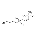 CAS#: 136935-50-7， {(1Z)-3-[Dimethyl(Pentyl)Silyl]-1-Propen-1-Yl}(Trimethyl)Silane
